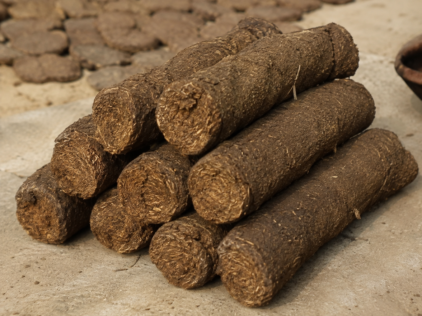 Cow Dung Logs